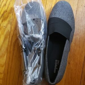 Easy Spirit Women's Charcoal Loafers